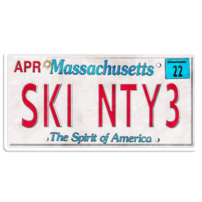 MASS SKI93 Vinyl Sticker - Ski 93